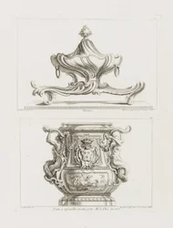 Terrine, plate 57 in Oeuvre de Juste-Aurele Meissonnier